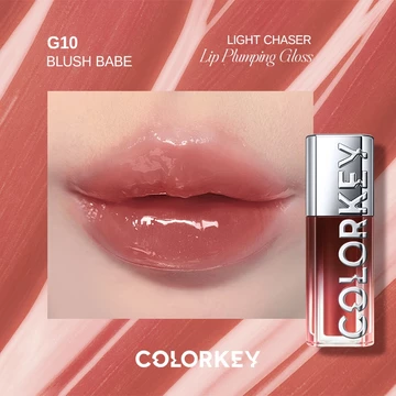 BEST DEALS BUNDLE 2PCS Colorkey Light Chaser Lip Plumping Gloss Lip Gloss Lipstik Makeup
