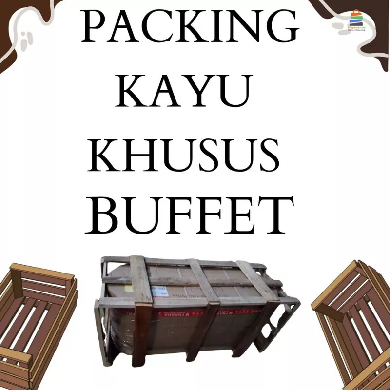 Extra palet kayu Buffet Besar Packing Kayu Ekstra untuk Kemasan Produk Aman