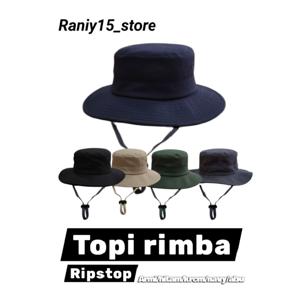 Jual TOPI RIMBA HIKING RIPSTOP | Shopee Indonesia