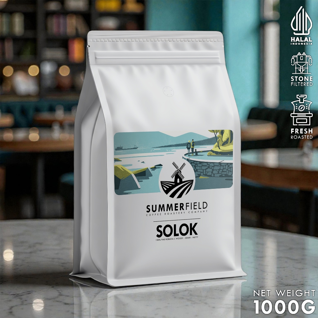 Jual SUMMERFIELD Fine Robusta Solok Single Origin 1KG | Shopee Indonesia