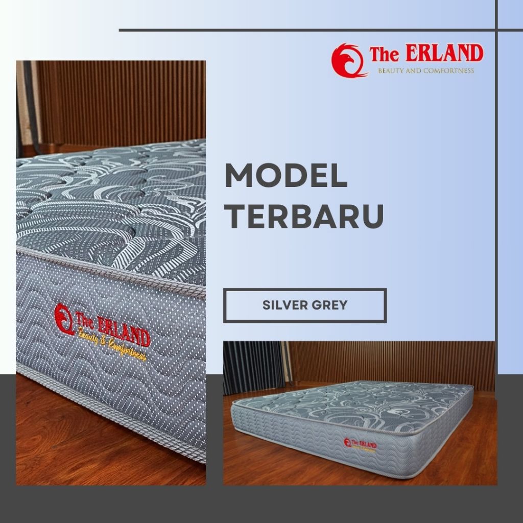 Jual The Erland Kasur Spring Bed In Box Deluxe 25cm | Shopee Indonesia