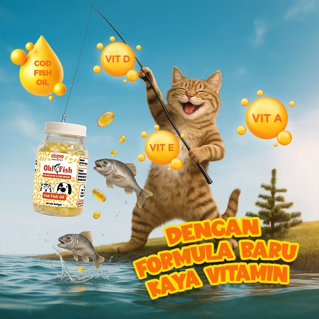 Vitamin Minyak Ikan Penambah Nafsu Makan