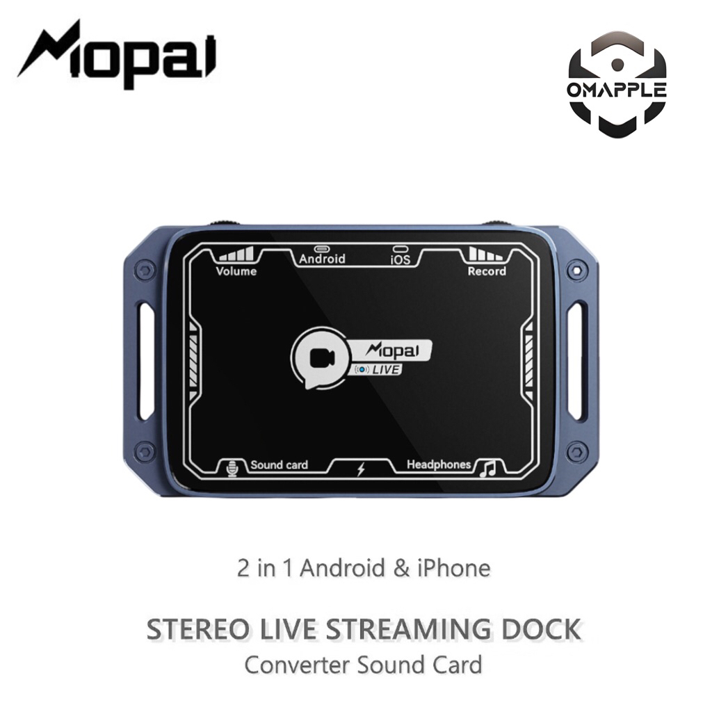 Jual Mopai KT320 Stereo LIVE STREAMING DOCK 2 in 1 Android & iPhone ...
