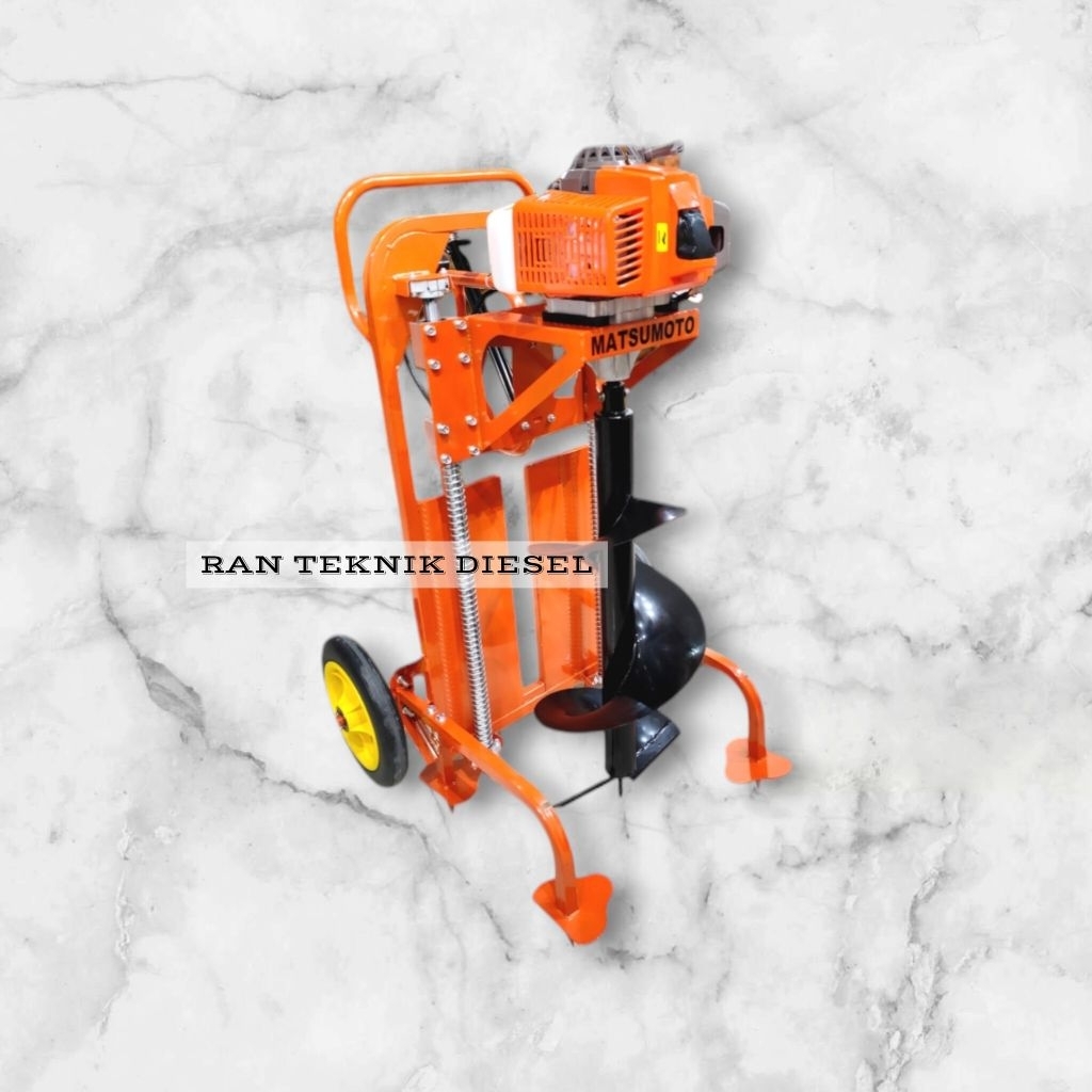 Jual Mesin Bor Tanah MATSUMOTO MED 680 WF + Drill 4 Inch 100 MM ...