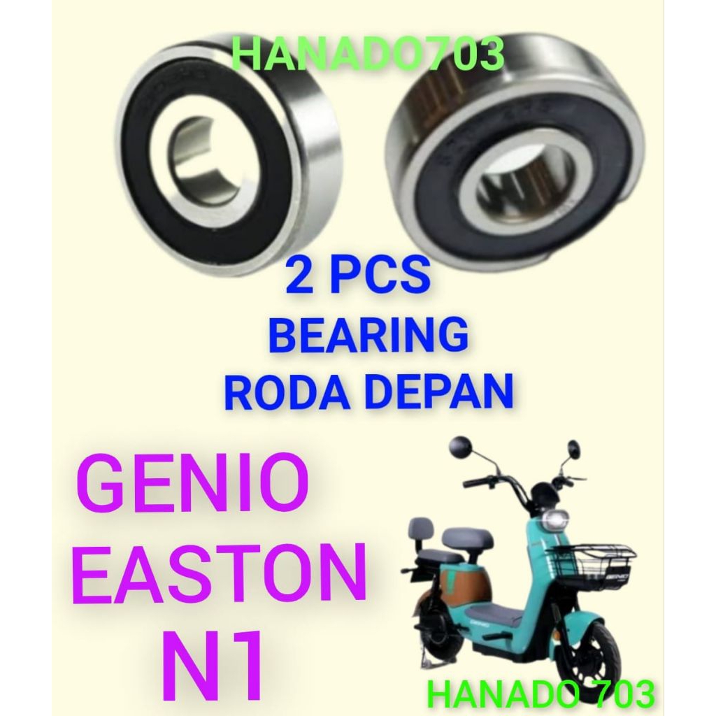Jual bearing roda depan sepeda listrik genio easton N1 laker klahar ...