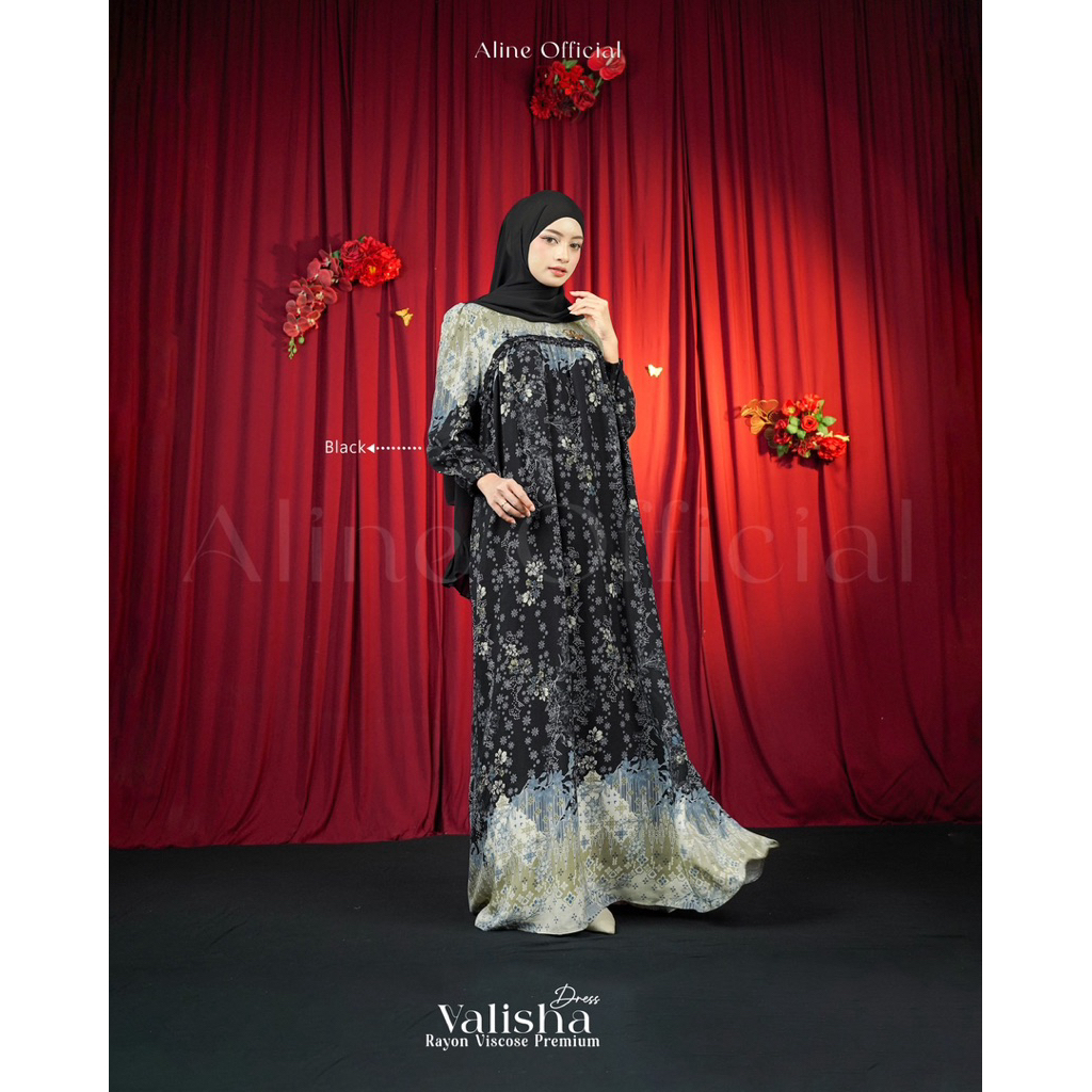 Jual VALISHA DRESS BEST SELLER ALINE | Shopee Indonesia