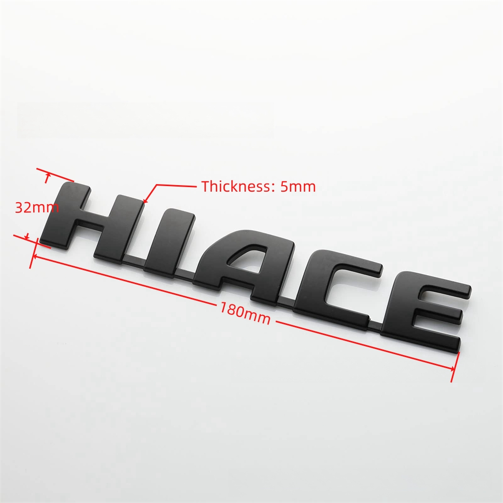 Jual Emblem Toyota Hiace/Emblem Mobil Toyota Hiace Chrome/ Emblem Logo ...