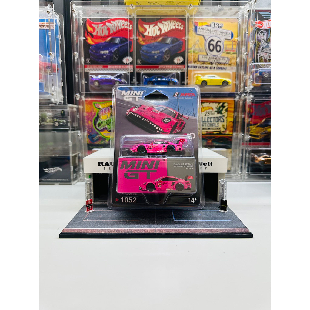 Jual Mini GT No 1052 Porsche 911 GT3 R #77 Roxy AO Racing 2024 IMSA ...
