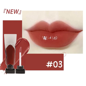 Lip Glossy Mirror Lip Glaze Stain Glossy Lipstik Cute Unique Tahan Lama XX108
