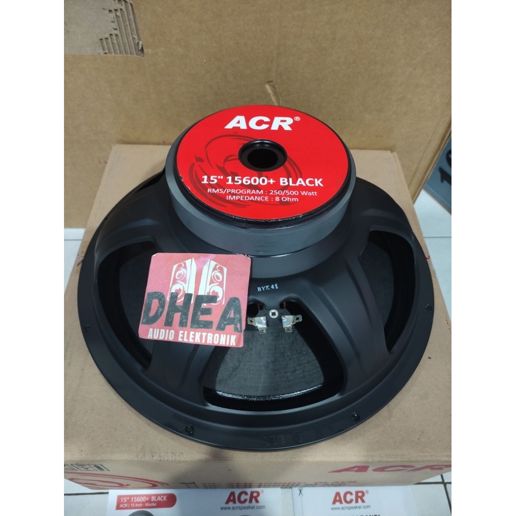 Jual Speaker Component ACR 15600+ BLACK series Original 15 inchi