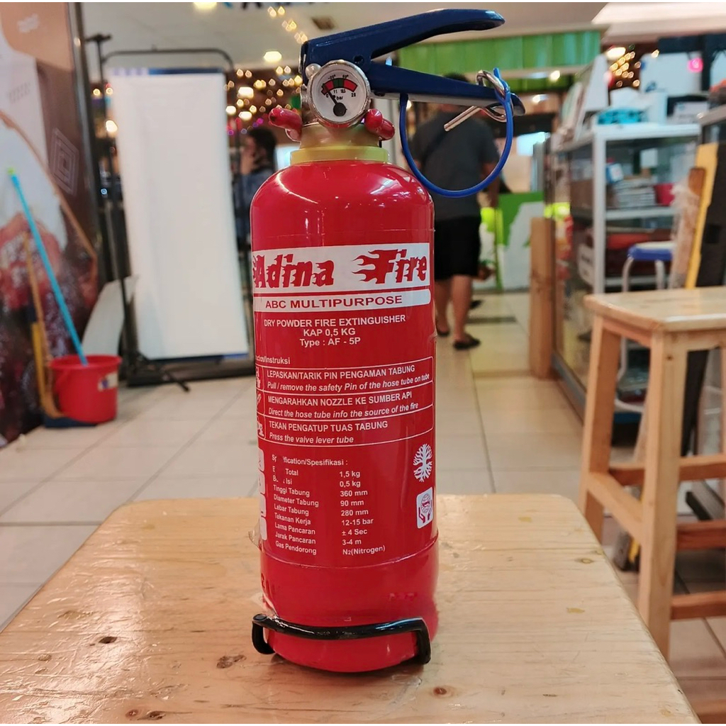 Jual Apar ABC Powder 1 KG / Tabung Apar Adina Fire ABC Powder | Shopee ...