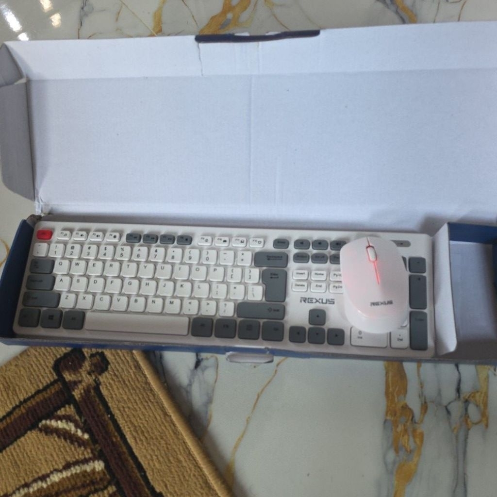 Jual rexus keyboard mouse wireless | Shopee Indonesia