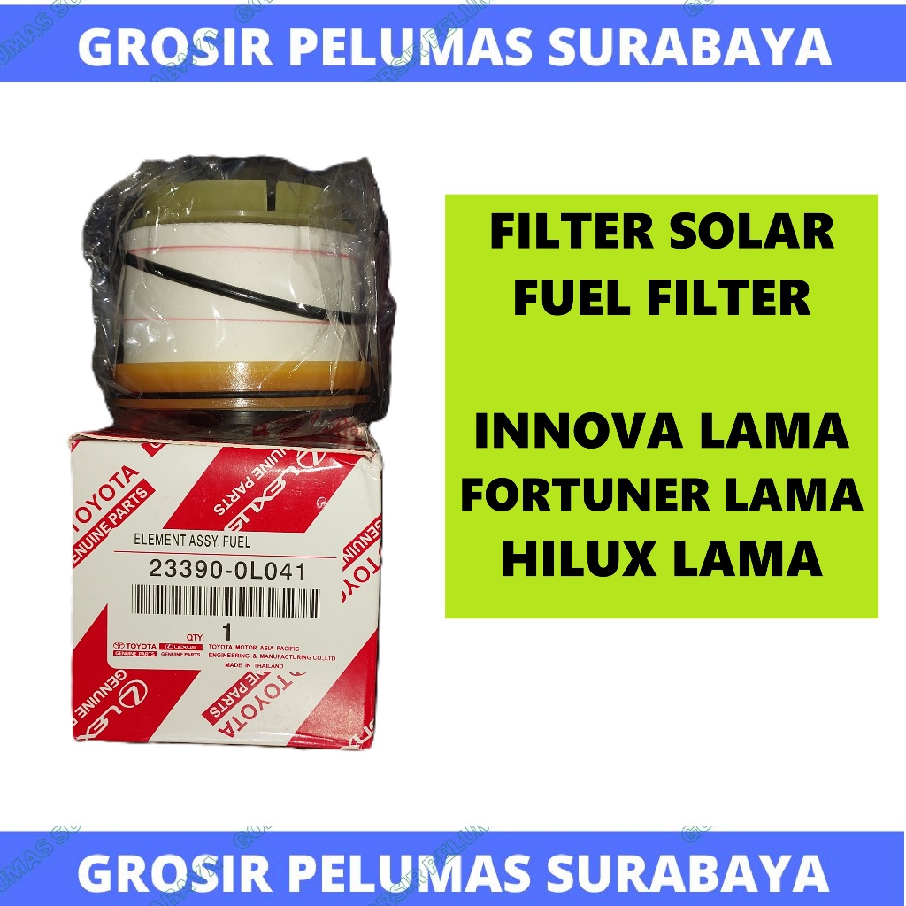 Jual Filter SOLAR DIESEL FUEL FILTER Toyota Kijang INNOVA Lama FORTUNER ...