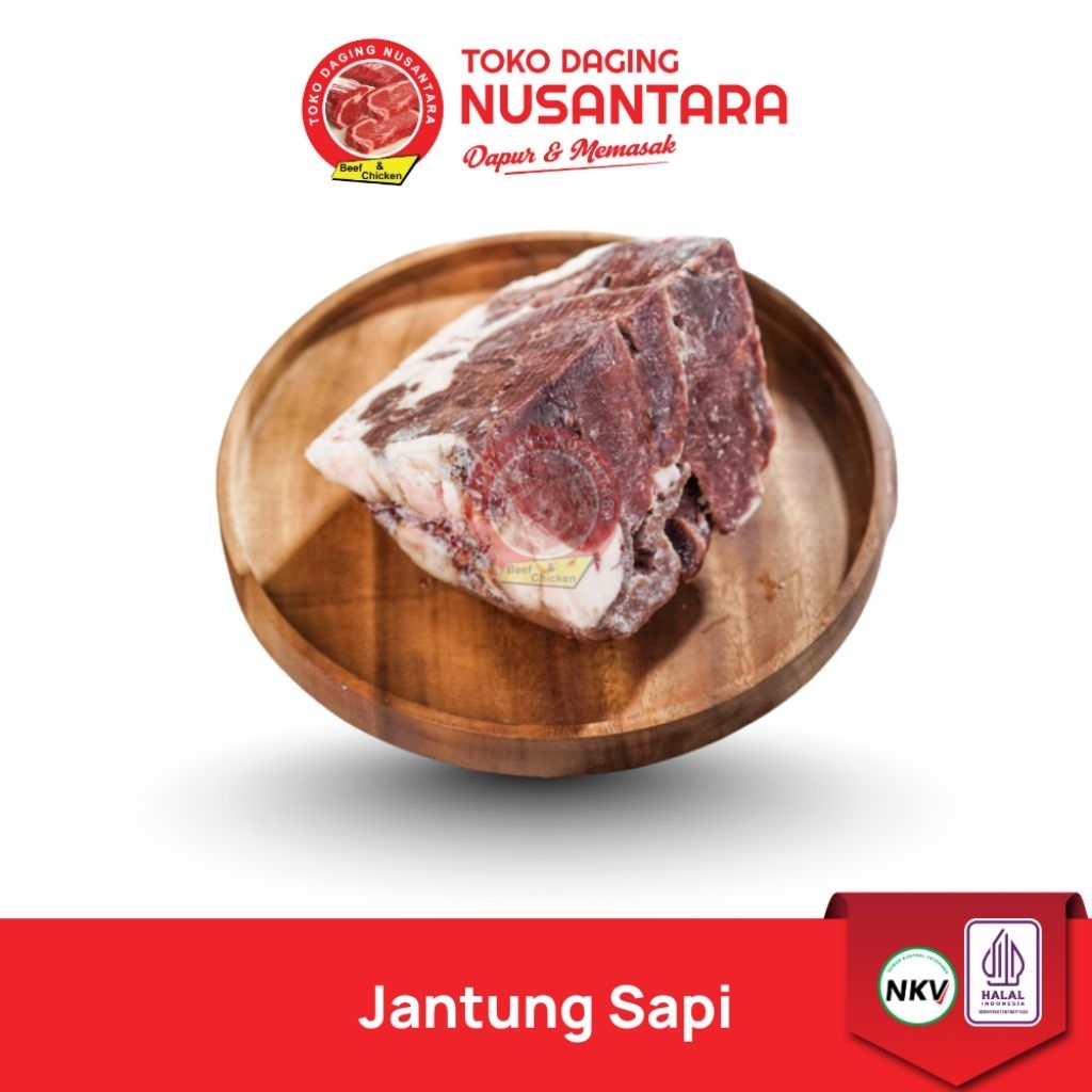 Jual Jantung Sapi 1Kg - Jantung Sapi Bersih 1Kg – Frozen Premium | Toko ...