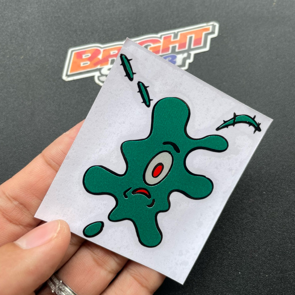 Jual STICKER STIKER PLANKTON SPONGEBOB CUTTING | Shopee Indonesia