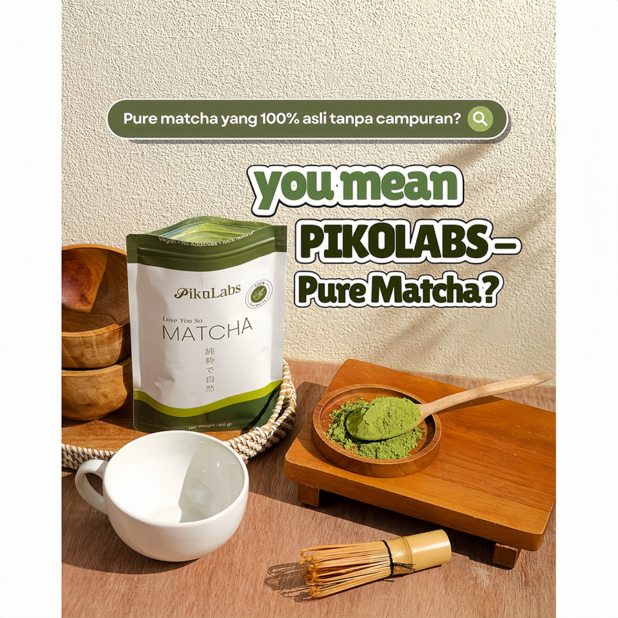 Jual OFFICIAL STORE - Pure Matcha Powder 100gr | 100% Pure, No ...