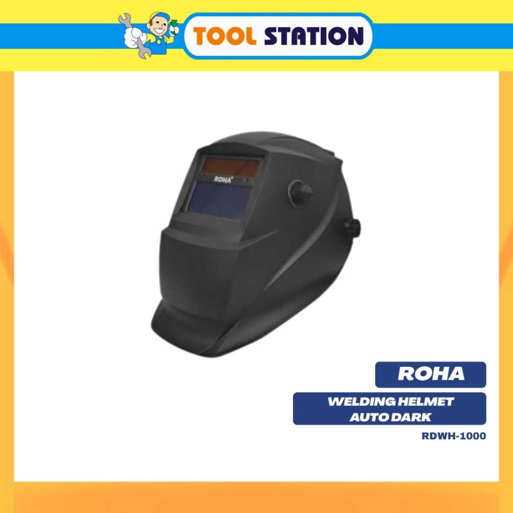 Jual Topeng Las / Helm Las / Welding Helmet Roha Auto Dark | Shopee ...