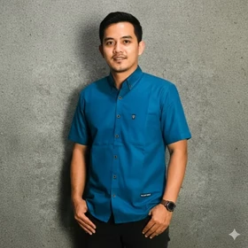 Blackmeet Kemeja Polos Pria Lengan Pendek Katun Premiun Adem Nyaman