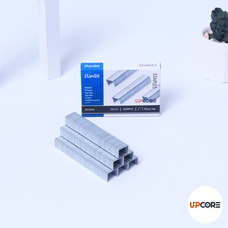 Bantex Isi Ulang / Refill Staples Khusus Stapler Heavy Duty Anti Karat Ujung Runcing BD200X (5)