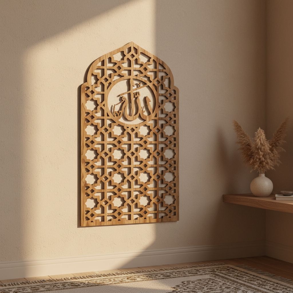Jual Mihrab AM 1 Custom Tersedia Pilihan Ukuran & Warna Bahan Playwood ...