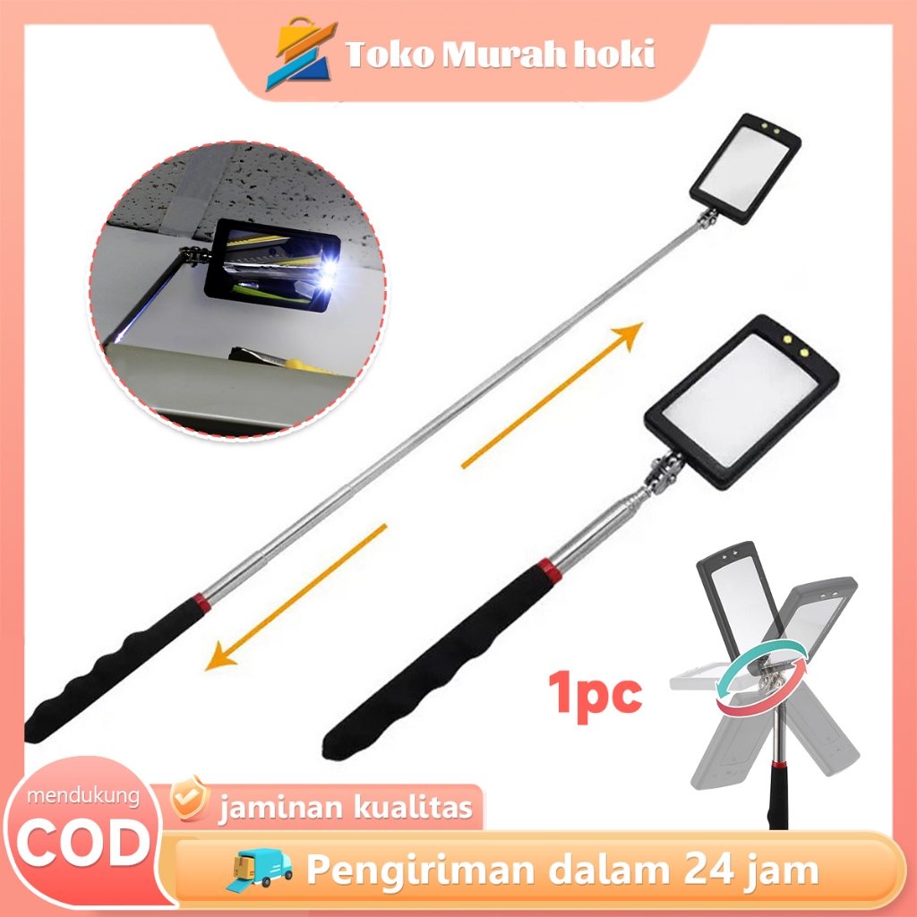 Jual Cermin Inspeksi Teleskopik LED Cermin Inspeksi Perbaikan Mobil 360 ...