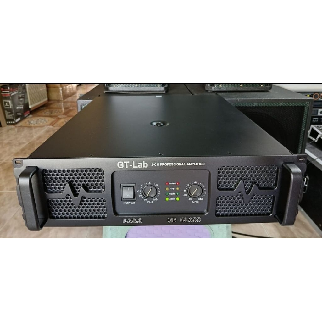 Jual POWER AMPLIFIER RDW GT LAB PA 2.0 / 2 CHANNEL original 2x2000watt ...