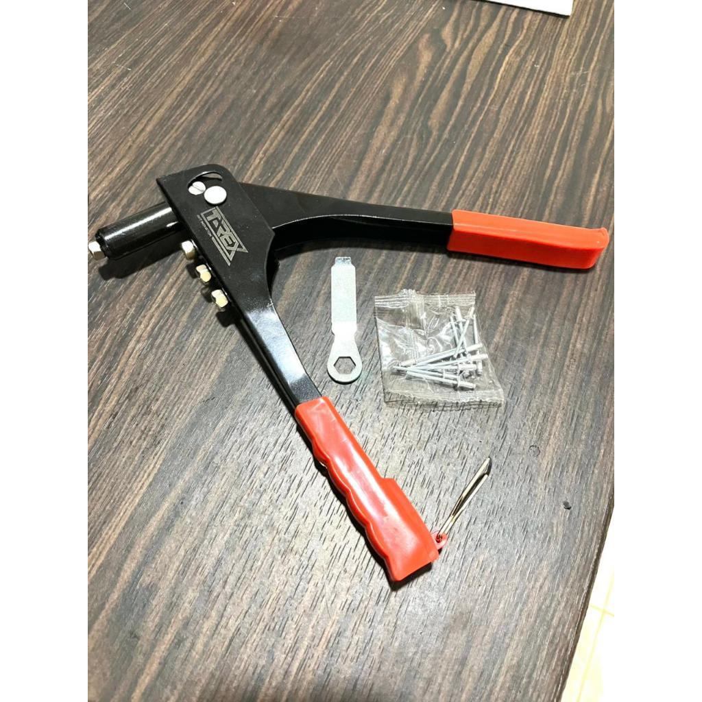 Jual T-REX HAND RIVETER / Tang Rivet 10 Inch Bahan Besi Kepala 3 FREE ...