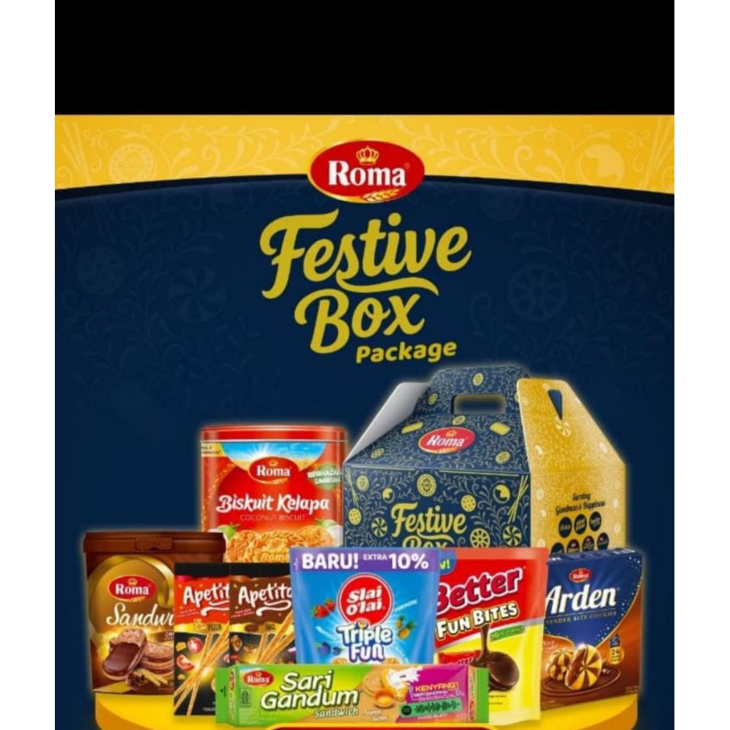 Jual roma festive bok dengan 6 varian isi | Shopee Indonesia