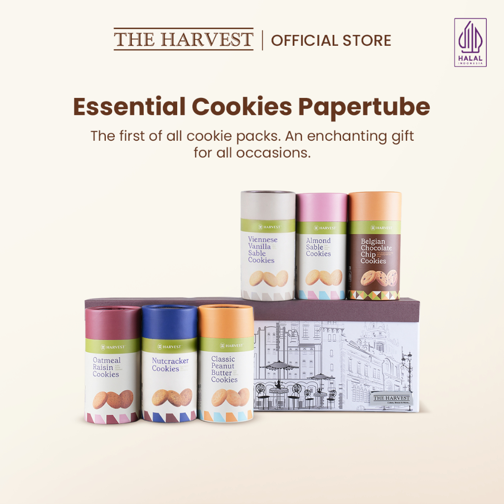 Jual Essential Cookies Papertube | Koleksi Cookies Klasik untuk Segala ...