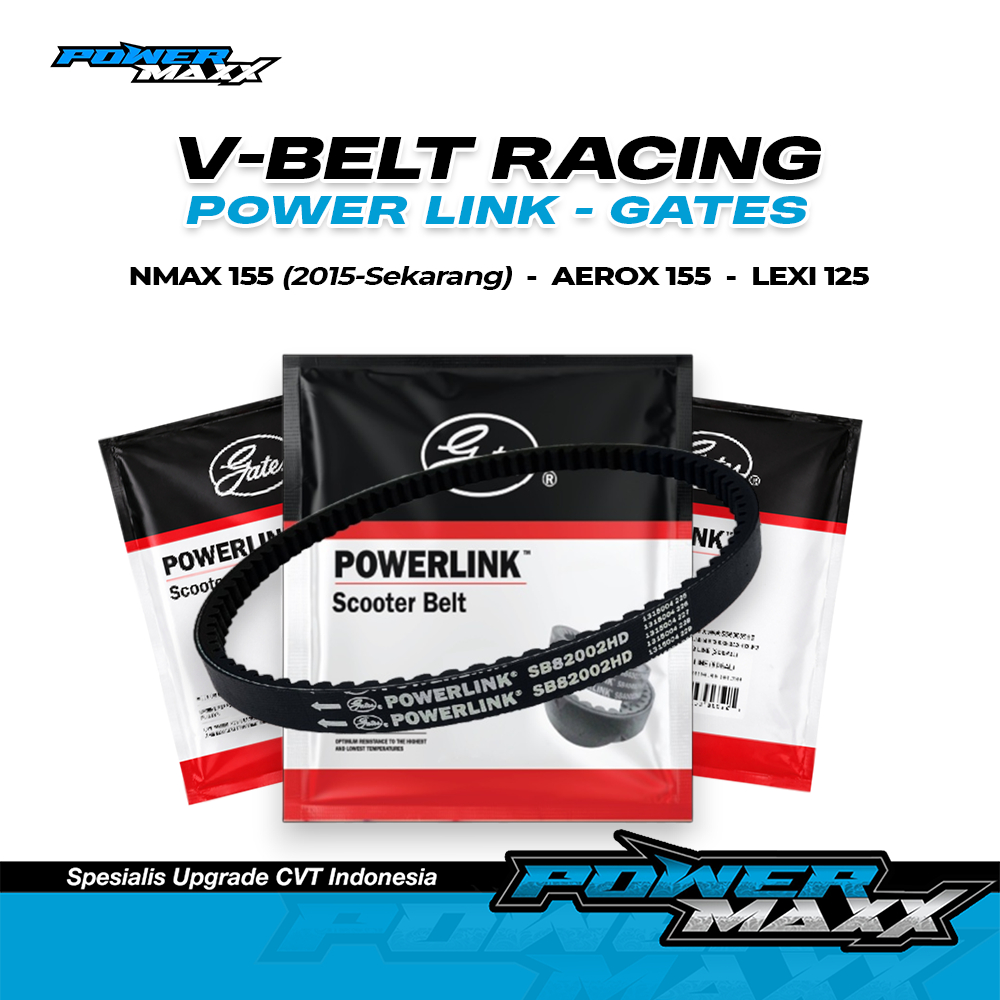 Jual VANBELT GATES NMAX VBELT GATES RACING AEROX OLD NMAX NEW LEXI ...