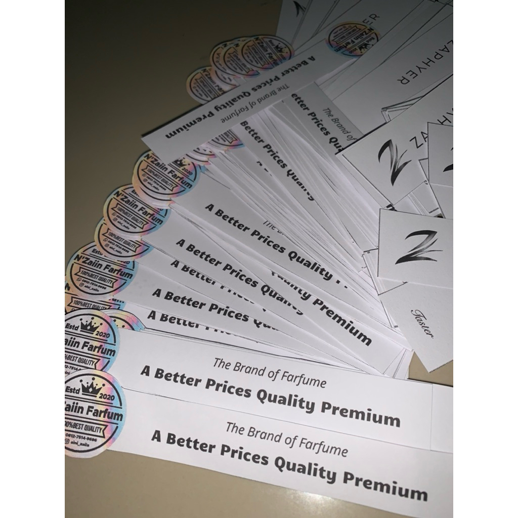 Jual Smelling Paper Custom | Kertas Tester Parum CUSTOM | Paper Tester ...