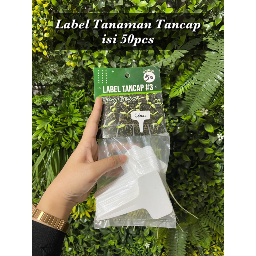 Jual Label Tanaman Tancap Original Isi 50pcs-Label Tanaman Tancap ...