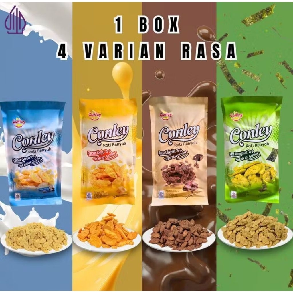 Jual Conley Roti Panggang Crispy Renyah Halal untuk Anak dan Keluarga ...