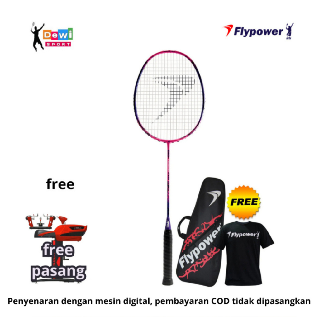Jual RAKET BADMINTON FLYPOWER LEGEND 09 ORIGINAL | Shopee Indonesia