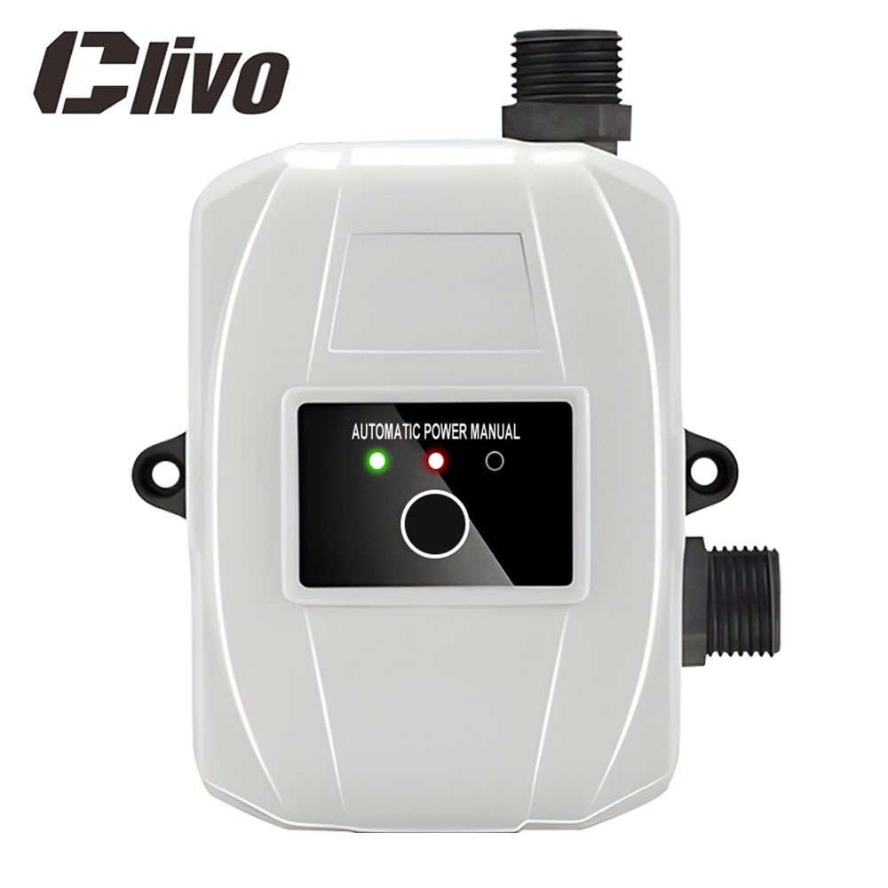 Clivo Pompa Booster Pendorong Air Otomatis 250W Pump Water Heater Shower Rumah Tangga Mesin Penguat Tekanan Air Anti Berisik