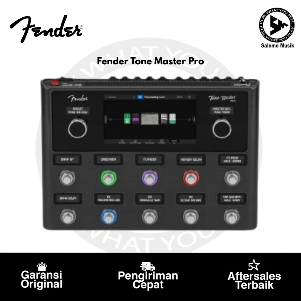 Jual Fender Tone Master Pro Multi Effects Guitar Processor Original ...