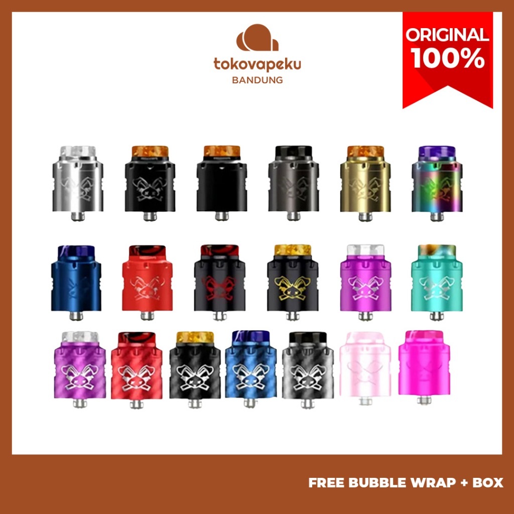 Jual DEAD RABBIT V3 RDA DEAD RABBIT V3 ORIGINAL by HELLVAPE | Shopee ...