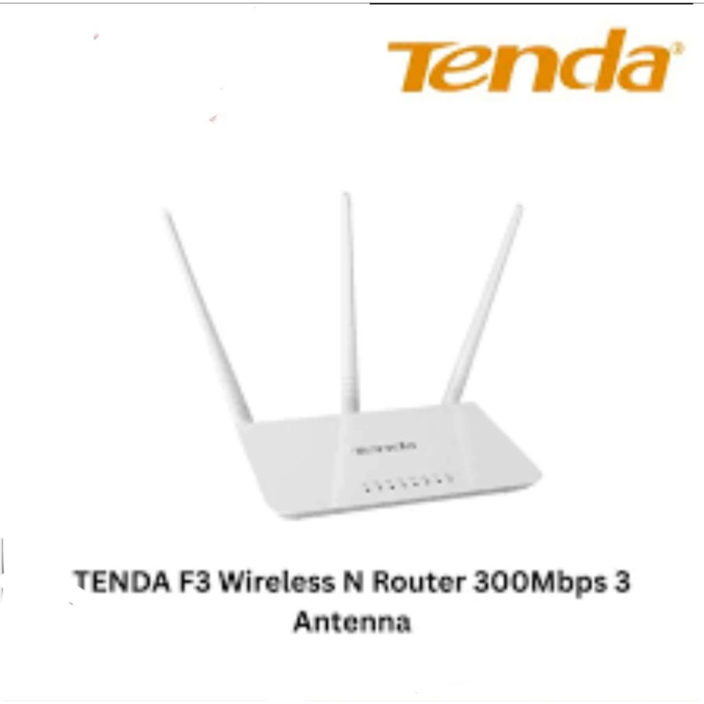 Jual TENDA,F3,Wireless,N,Router+ADAPTOR | Shopee Indonesia