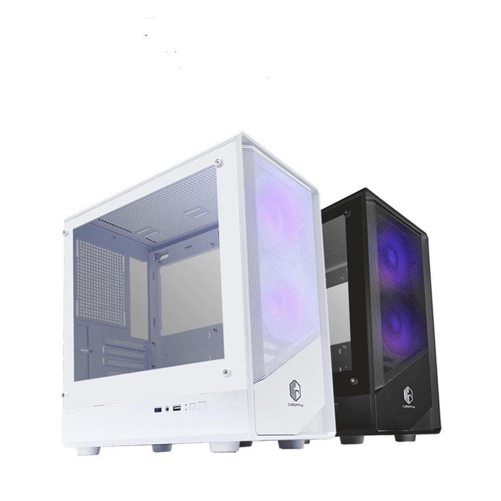 Jual Casing PC Gaming Cube Gaming Nast M-ATX Free 2Fan RGB | Shopee ...