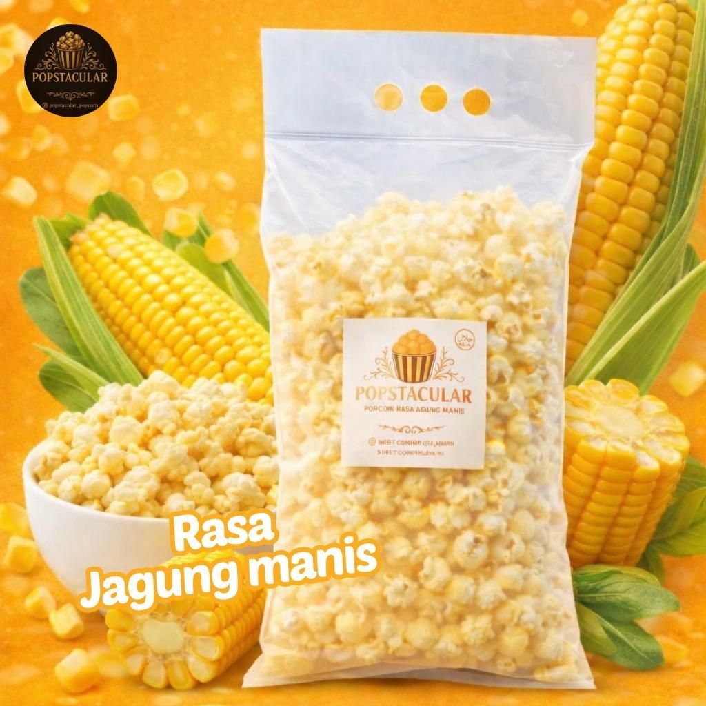Jual POPCORN JAGUNG MANIS JUMBO 400GR | Shopee Indonesia