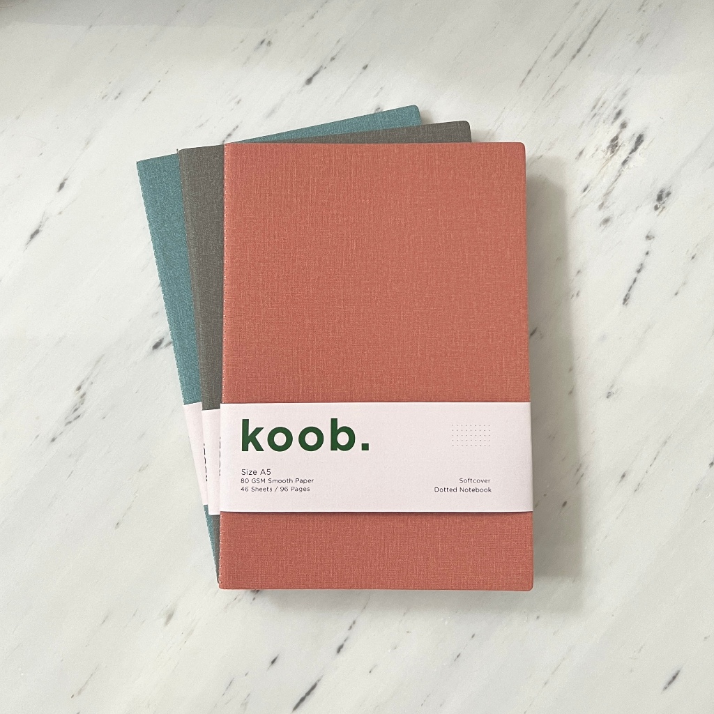Jual A533 Koob. Softcover Notebook Buku Tulis Titik / Dotted Agenda ...