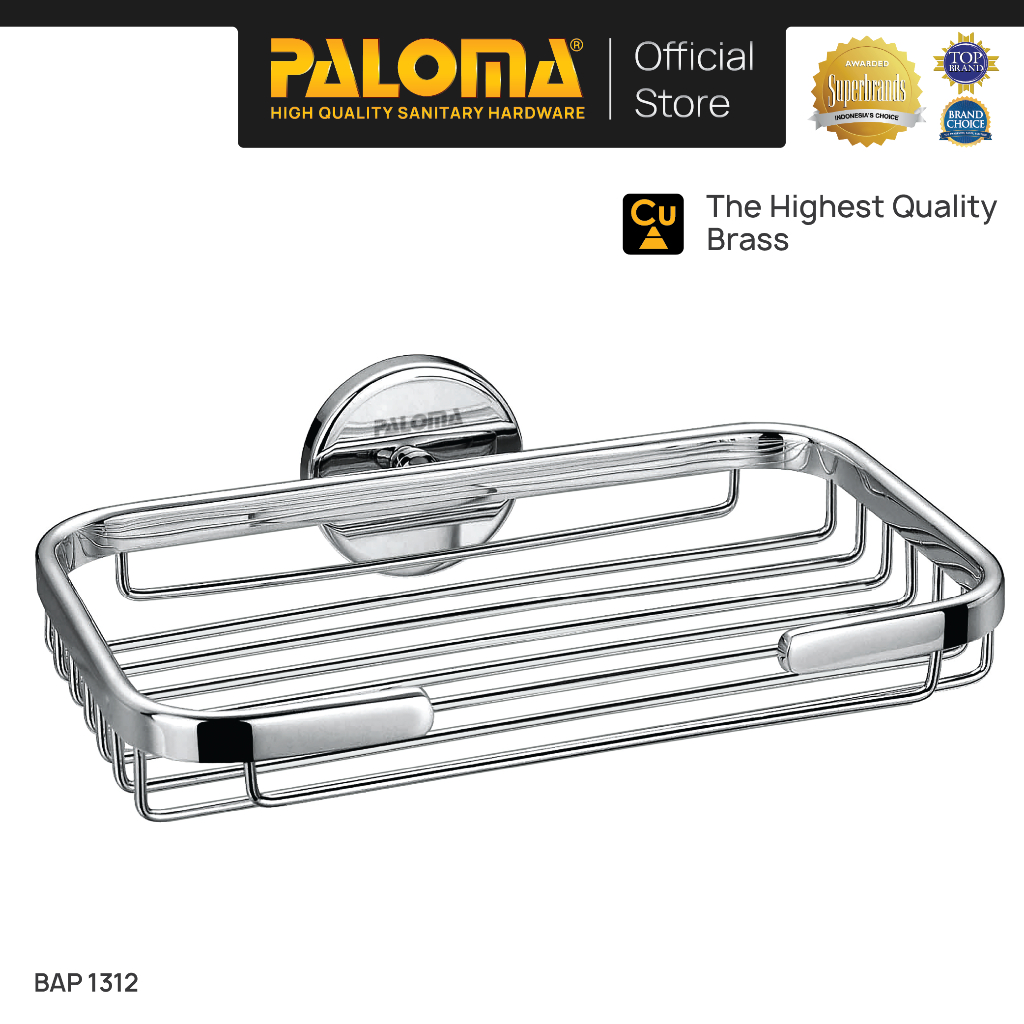 Jual PALOMA BAP 1312 Rak Tempat Sabun Batang Holder Soap Rack Kamar ...