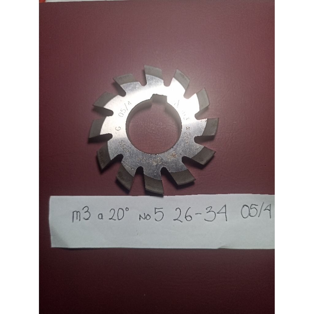 Jual modul gear roda gigi Milling cutter pisau involute | Shopee Indonesia