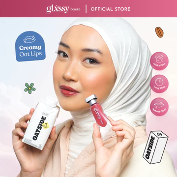 Glxssy Beaute X Oatside Souffle Satin Stain Glossy Version