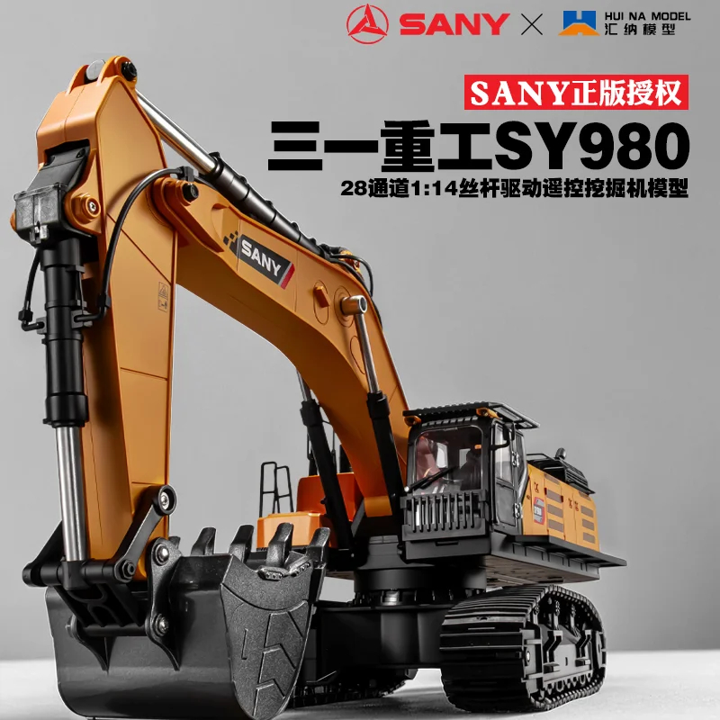 Jual Huina Sany Heavy Industry SY980 Alloy Model Level Remote Control ...