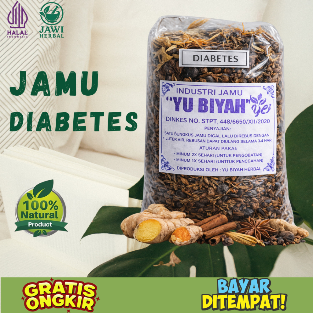 Jamu Godok Herbal Diabetes I Kencing Manis – Obat Tradisional 100% Herbal Ampuh