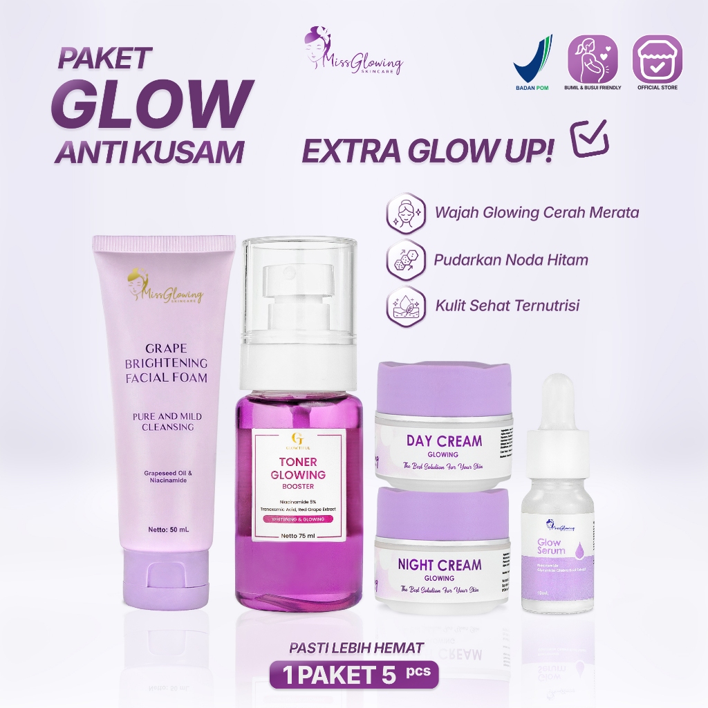 Jual MISSGLOWING Paket Glowing / Kulit Kusam Susa…