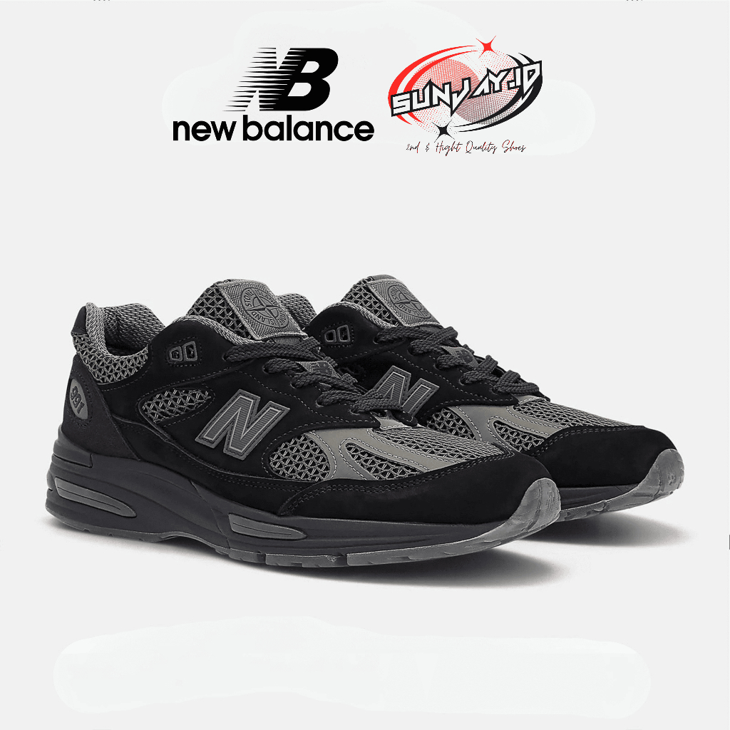 Jual Sepatu Sneakers NB 991 England X Stone Island Unisex Pria Wanita ...