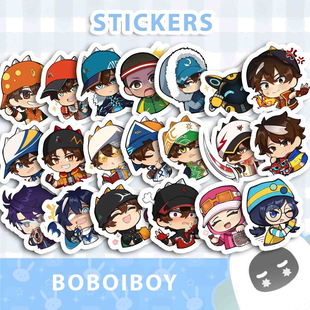 Jual STICKER/STIKER DOFF CUTTING BOBOIBOY Art By POCHI | Shopee Indonesia