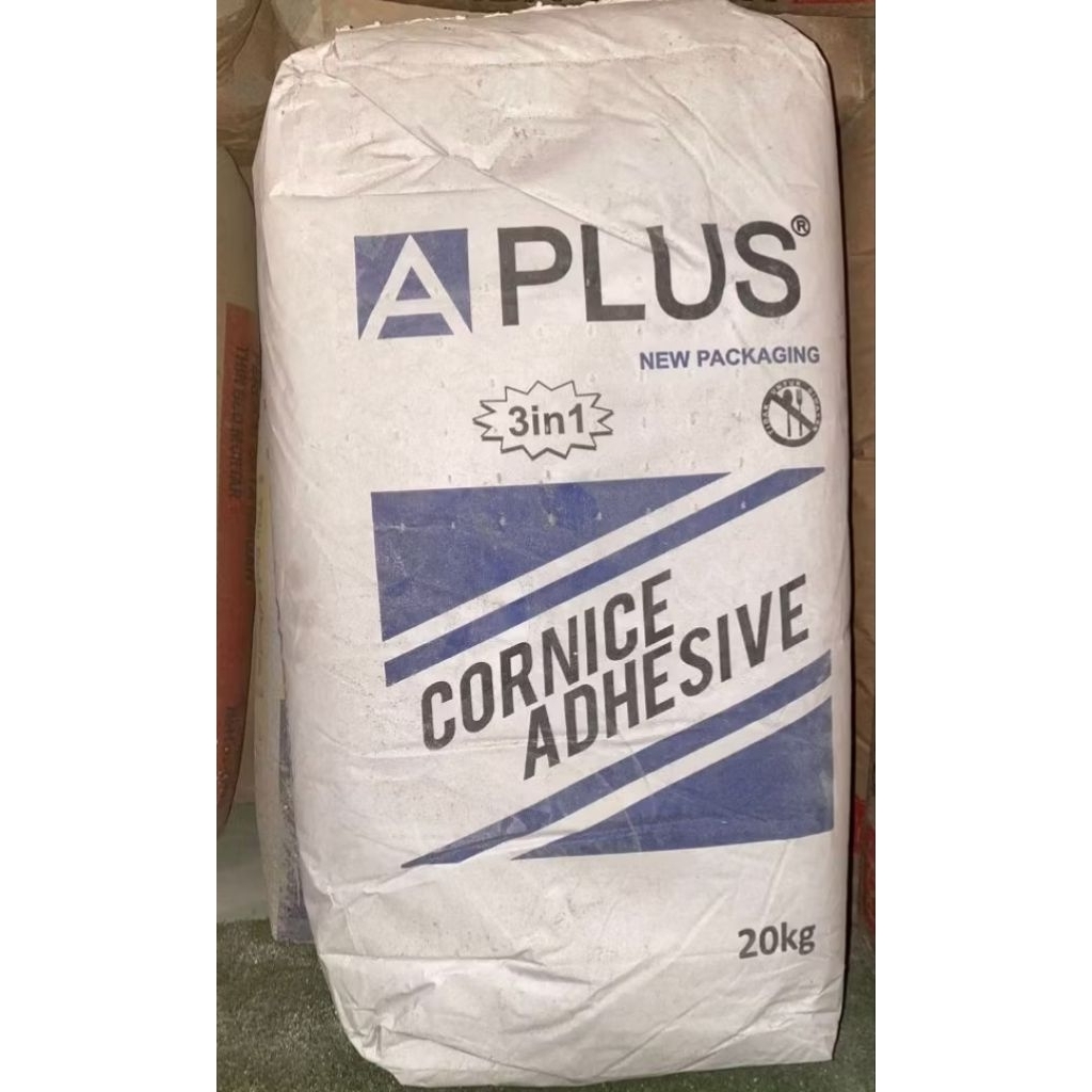 Jual REPACK 1KG aplus cornice adhesive plamir tembok plafon | Shopee ...